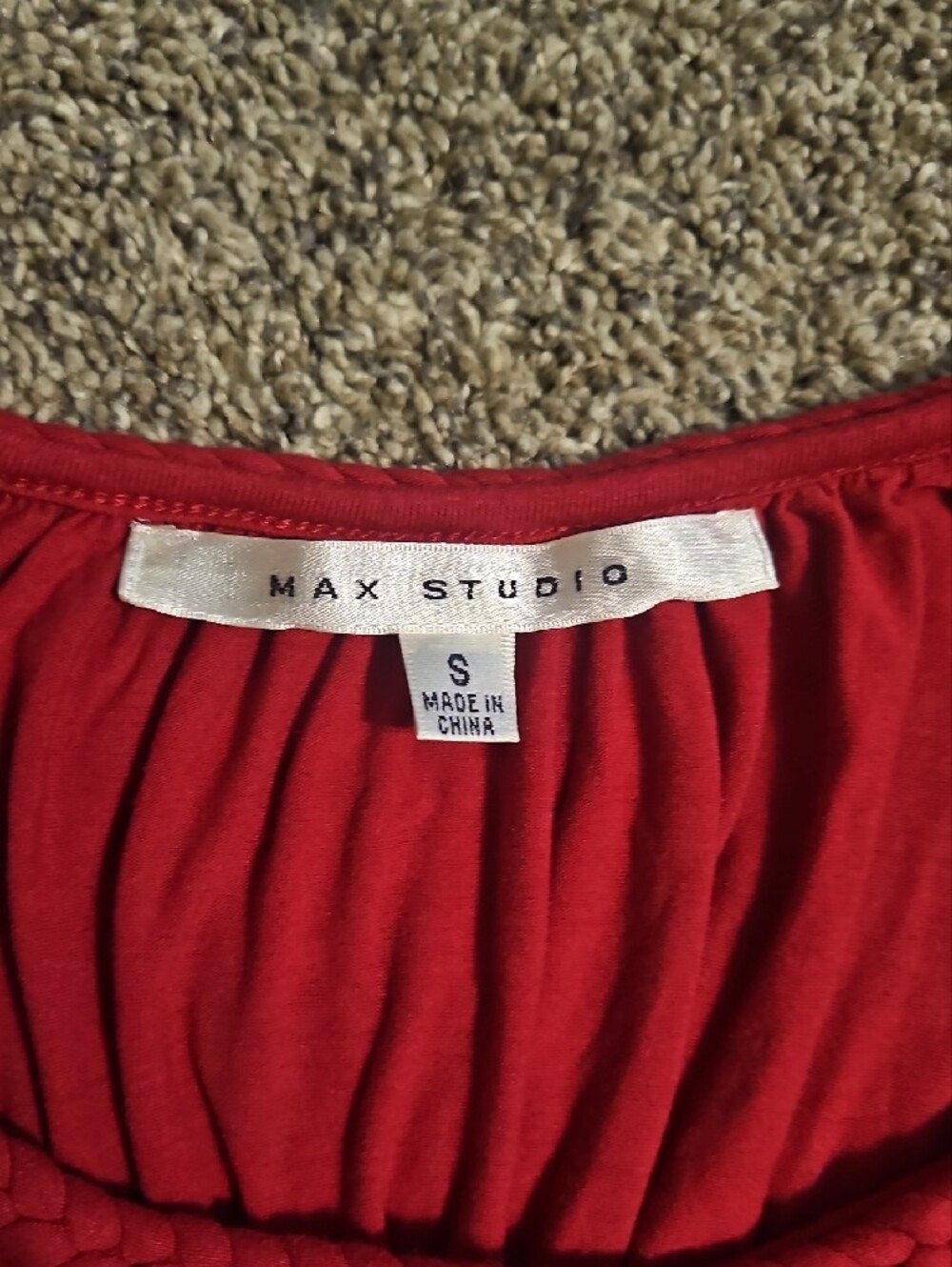 Max Studio Pink/maroon Sleeveless Twist-Front Midi Dress - Picture 2 of 3
